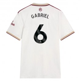 Arsenal Gabriel 6 Tredjedrakt 2025-2026 Fotballdrakter