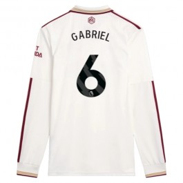 Arsenal Gabriel 6 Tredjedrakt 2025-2026 L/S Fotballdrakter