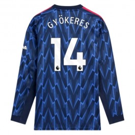 Arsenal Gyökeres 14 Bortedrakt 2025-2026 L/S Fotballdrakter