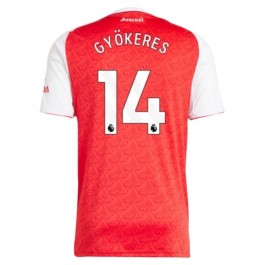 Arsenal Gyökeres 14 Hjemmedrakt 2025-2026 Fotballdrakter