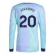 Arsenal Jorginho 20 Tredjedrakt 2024-2025 L/S Fotballdrakter