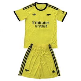 Arsenal Keeper Hjemmedraktsett Barn Yellow 2025-2026 Fotballdrakter