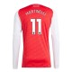 Arsenal Martinelli 11 Hjemmedrakt 2025-2026 L/S Fotballdrakter