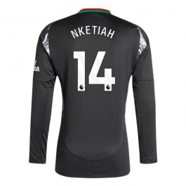 Arsenal Nketiah 14 Bortedrakt 2024-2025 L/S Fotballdrakter