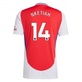 Arsenal Nketiah 14 Hjemmedrakt 2024-2025 Fotballdrakter