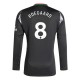 Arsenal Ødegaard 8 Bortedrakt 2024-2025 L/S Fotballdrakter