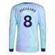 Arsenal Ødegaard 8 Tredjedrakt 2024-2025 L/S Fotballdrakter