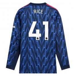 Arsenal Rice 41 Bortedrakt 2025-2026 L/S Fotballdrakter