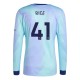 Arsenal Rice 41 Tredjedrakt 2024-2025 L/S Fotballdrakter