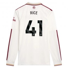 Arsenal Rice 41 Tredjedrakt 2025-2026 L/S Fotballdrakter