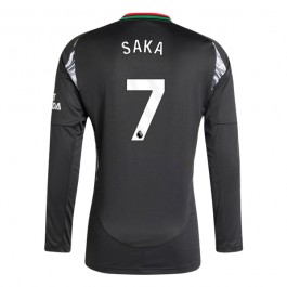 Arsenal Saka 7 Bortedrakt 2024-2025 L/S Fotballdrakter