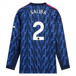 Arsenal Saliba 2 Bortedrakt 2025-2026 L/S Fotballdrakter