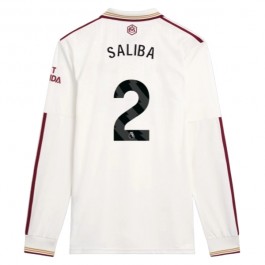 Arsenal Saliba 2 Tredjedrakt 2025-2026 L/S Fotballdrakter