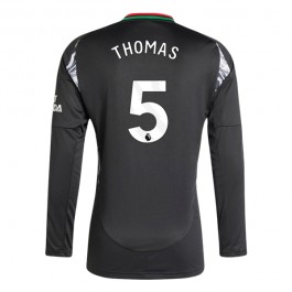 Arsenal Thomas 5 Bortedrakt 2024-2025 L/S Fotballdrakter