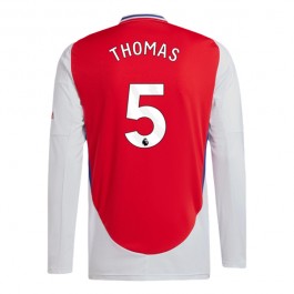 Arsenal Thomas 5 Hjemmedrakt 2024-2025 L/S Fotballdrakter
