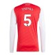 Arsenal Thomas 5 Hjemmedrakt 2025-2026 L/S Fotballdrakter