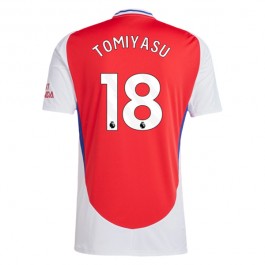 Arsenal Tomiyasu 18 Hjemmedrakt 2024-2025 Fotballdrakter