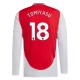 Arsenal Tomiyasu 18 Hjemmedrakt 2024-2025 L/S Fotballdrakter
