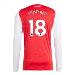 Arsenal Tomiyasu 18 Hjemmedrakt 2025-2026 L/S Fotballdrakter