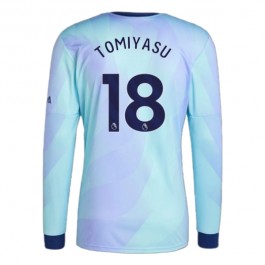 Arsenal Tomiyasu 18 Tredjedrakt 2024-2025 L/S Fotballdrakter