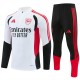 Arsenal Tracksuit 2026-27 - 1-4 Zip Hvit