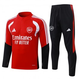 Arsenal Tracksuit 2026-27 - 1-4 Zip Rød