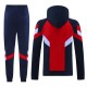 Arsenal Treningsdress 2025-26 - Hoodie Rød