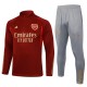 Arsenal Treningsdresser 2023-24 - 1-4 Zip Dark Rød