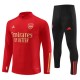Arsenal Treningsdresser 2023-24 - 1-4 Zip Rød