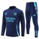 Arsenal Treningsdresser 2024-25 - 1-4 Zip Marineblå