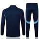 Arsenal Treningsdresser 2025-26 - 1-4 Zip Blå