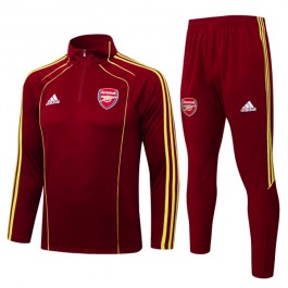 Arsenal Treningsdresser 2025-26 - 1-4 Zip Rød