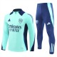 Arsenal Treningsdresser Barn 2024-25 - 1-4 Zip Blå