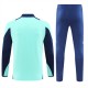 Arsenal Treningsdresser Barn 2024-25 - 1-4 Zip Blå