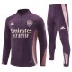 Arsenal Treningsdresser Barn 2024-25 - 1-4 Zip Purple