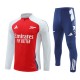 Arsenal Treningsdresser Barn 2024-25 - 1-4 Zip Rød