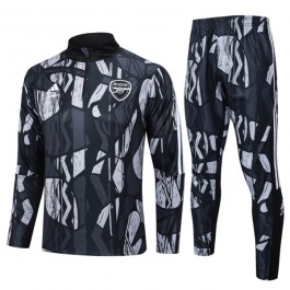 Arsenal Treningsdresser Barn 2024-25 - 1-4 Zip Svart