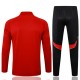 Arsenal Treningsdresser Barn 2025-26 - 1-4 Zip Rød