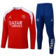 Arsenal Treningsdresser Barn 2025-26 - 1-4 Zip Rød