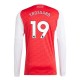 Arsenal Trossard 19 Hjemmedrakt 2025-2026 L/S Fotballdrakter