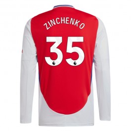 Arsenal Zinchenko 35 Hjemmedrakt 2024-2025 L/S Fotballdrakter
