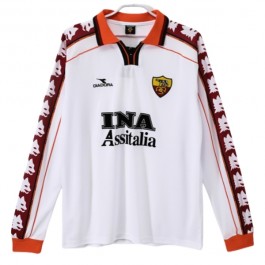 AS Roma Bortedrakt Retro 1998-1999 L/S Fotballdrakter