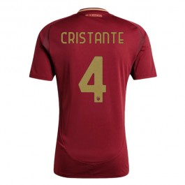 AS Roma Cristante 4 Hjemmedrakt 2024-2025 Fotballdrakter