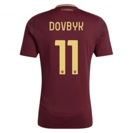 AS Roma Dovbyk 11 Hjemmedrakt 2024-2025 Fotballdrakter