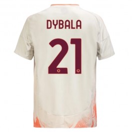 AS Roma Dybala 21 Bortedrakt 2024-2025 Fotballdrakter