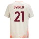 AS Roma Dybala 21 Bortedrakt 2024-2025 Fotballdrakter