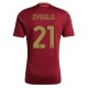 AS Roma Dybala 21 Hjemmedrakt 2024-2025 Fotballdrakter