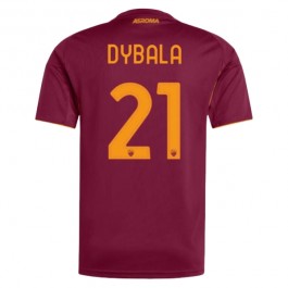 AS Roma Dybala 21 Hjemmedrakt 2025-2026 Fotballdrakter