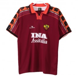 AS Roma Hjemmedrakt Retro 1998-1999 Fotballdrakter