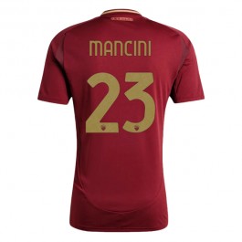 AS Roma Mancini 23 Hjemmedrakt 2024-2025 Fotballdrakter